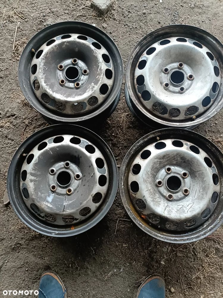 felgi stalowe r16 5 x 112 et 50 vw caddy golf skoda audi seat - 1