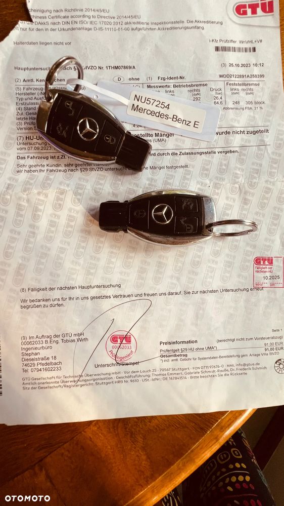 Mercedes-Benz Klasa E 350 CDI BlueEff - 33