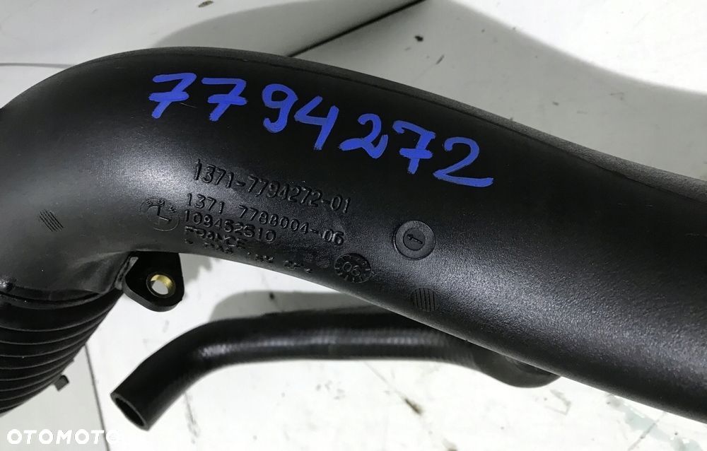 PRZEWÓD POWIETRZA DOLOT RURA 7794272 BMW E65 745d - 2