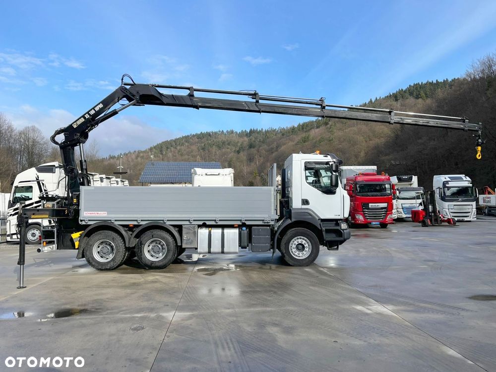 Renault Kerax 380 DXI EEV // 6x4 // HDS Hiab XS 166 Hipro + Radio // UDT // Blokady mostów // Idealny // Zabudowa 5,16m // - 2