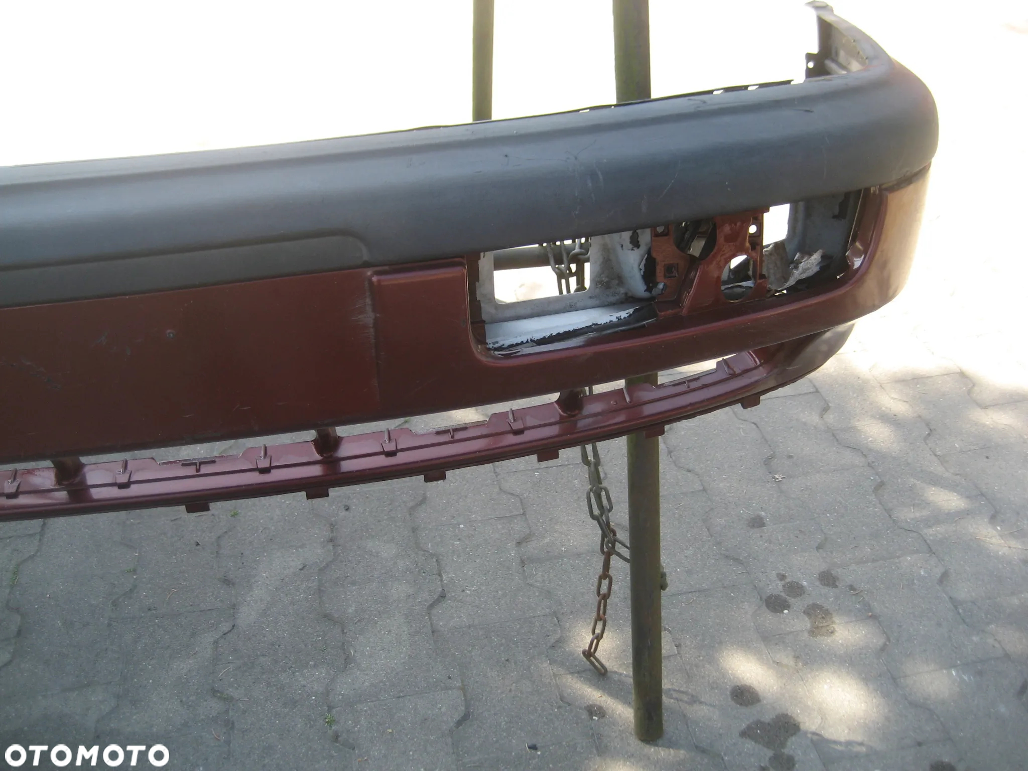 vw passat b4 93-96r zderzak przedni belka - 4