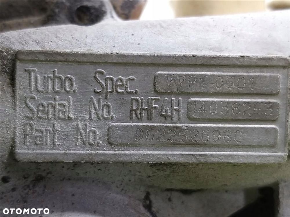 Turbosprężarka turbina Citroen Berlingo I 1996-2010 2,0 HDI 9622526980 - 5