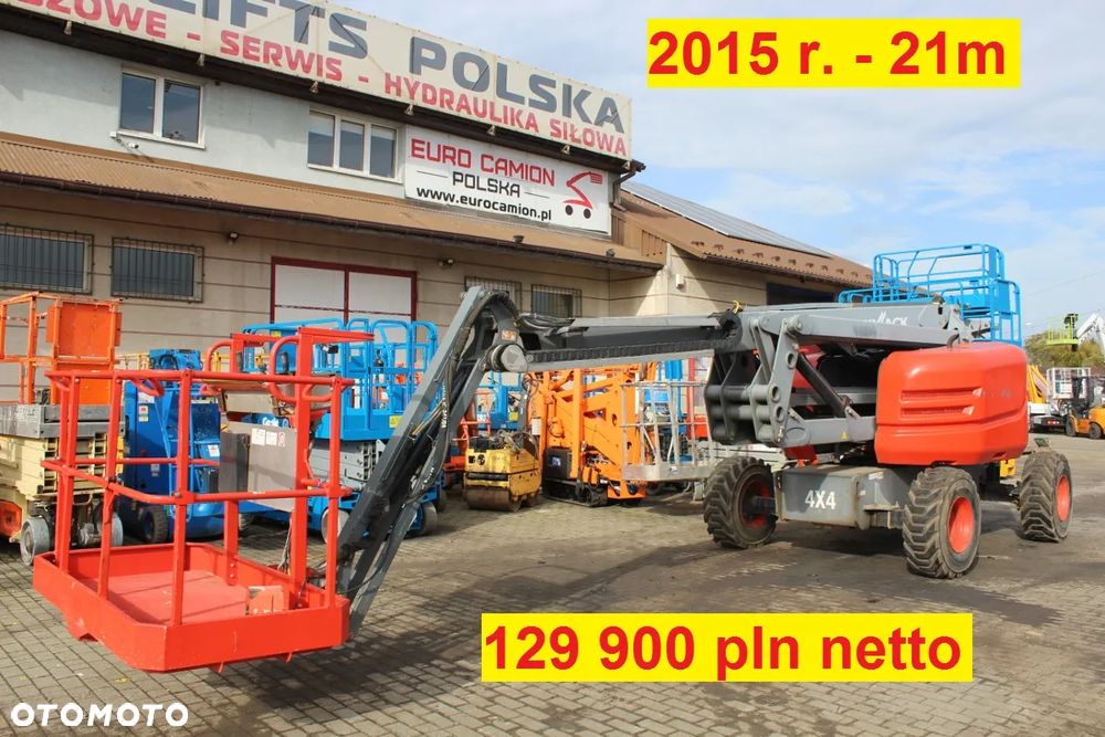 Genie koszowy zwyżka terenowy 4x4 16 m 17 m 18 m 20 m 21 m - 10