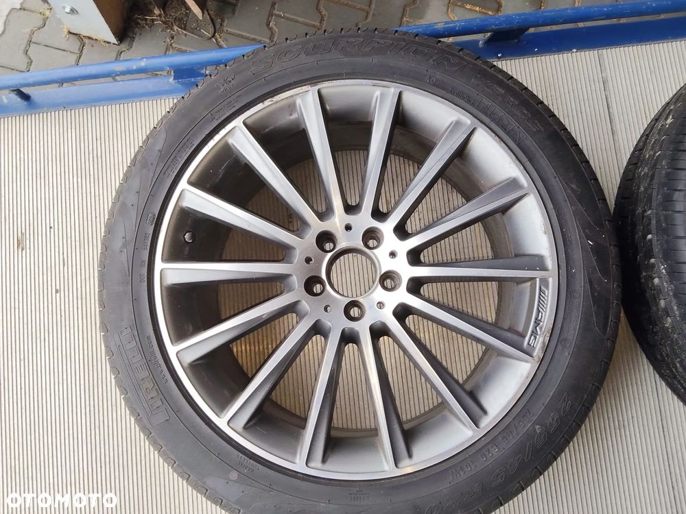 Alufelgi felgi aluminiowe koła MERCEDES 255/45/20 20 CALI opony pirelli - 6