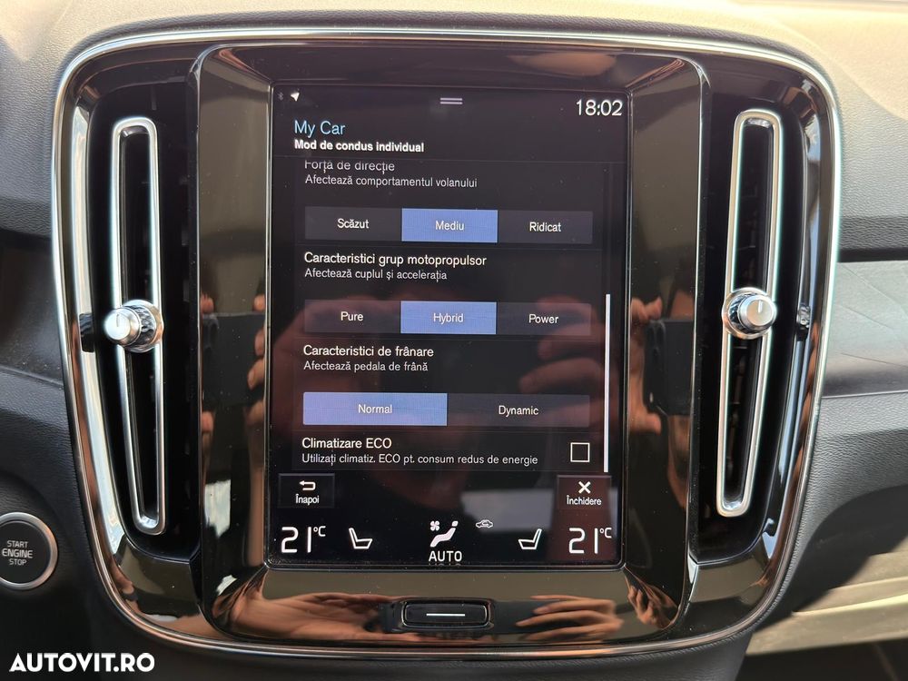 Volvo XC 40 T5 Recharge DKG Ultimate Dark - 22