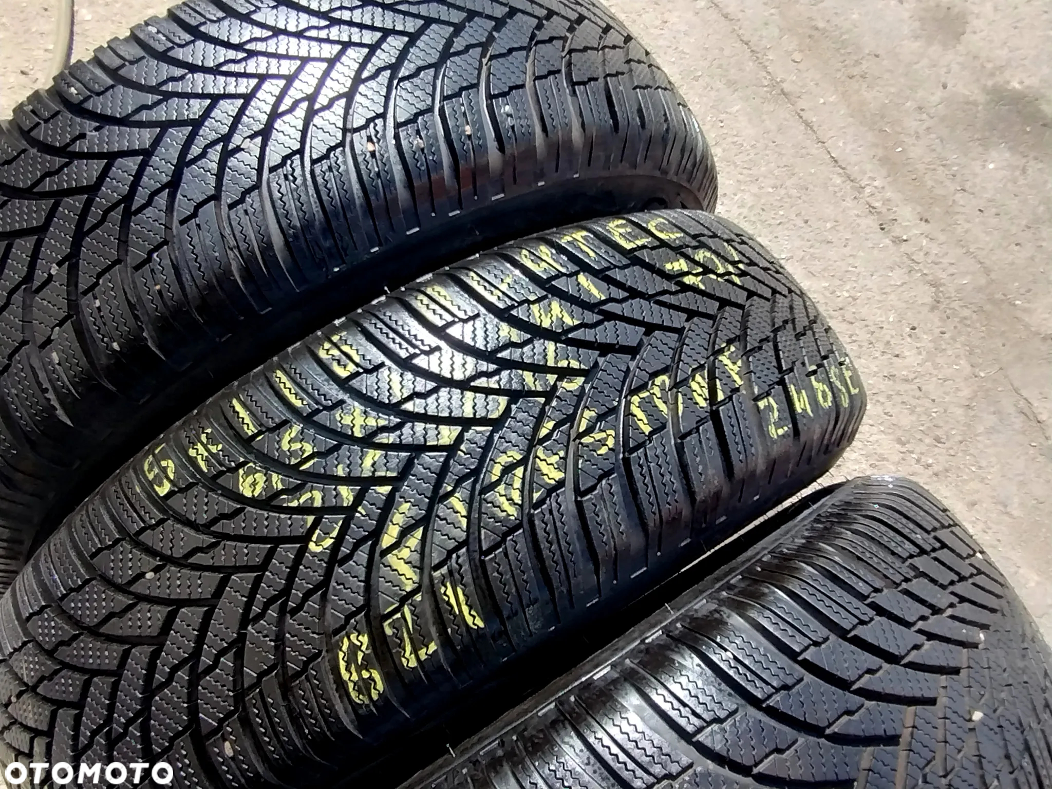 215/70R16 100H Opony Zimowe Zima FIRESTONE WINTERHAWK 4 8mm Jak NOWE DEMO Legnica ALU-RAD 21r. 215/70 - 14
