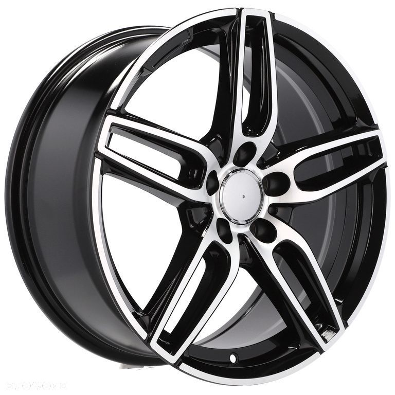 4x Felgi 18 m.in. do MERCEDES A B C W204 W205 W206 E W213 C238 GLA X156 GLK X204 AMG - XE225 (BK5434 - 7