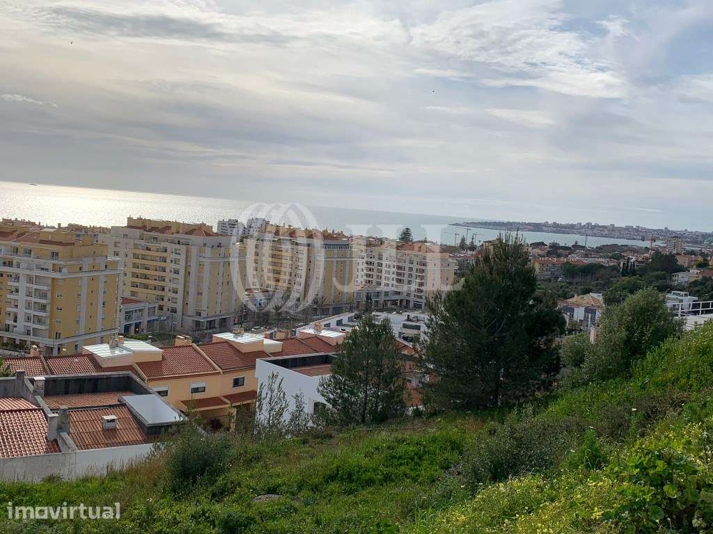 Terreno com vista mar na Parede, Cascais - Grande imagem: 2/3