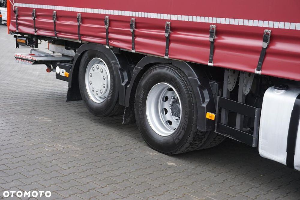 Renault T 380 / ACC / E 6 / FIRANKA + WINDA / 20 PALET / DŁ. 8,2 M / OŚ SKRĘTNA - 33