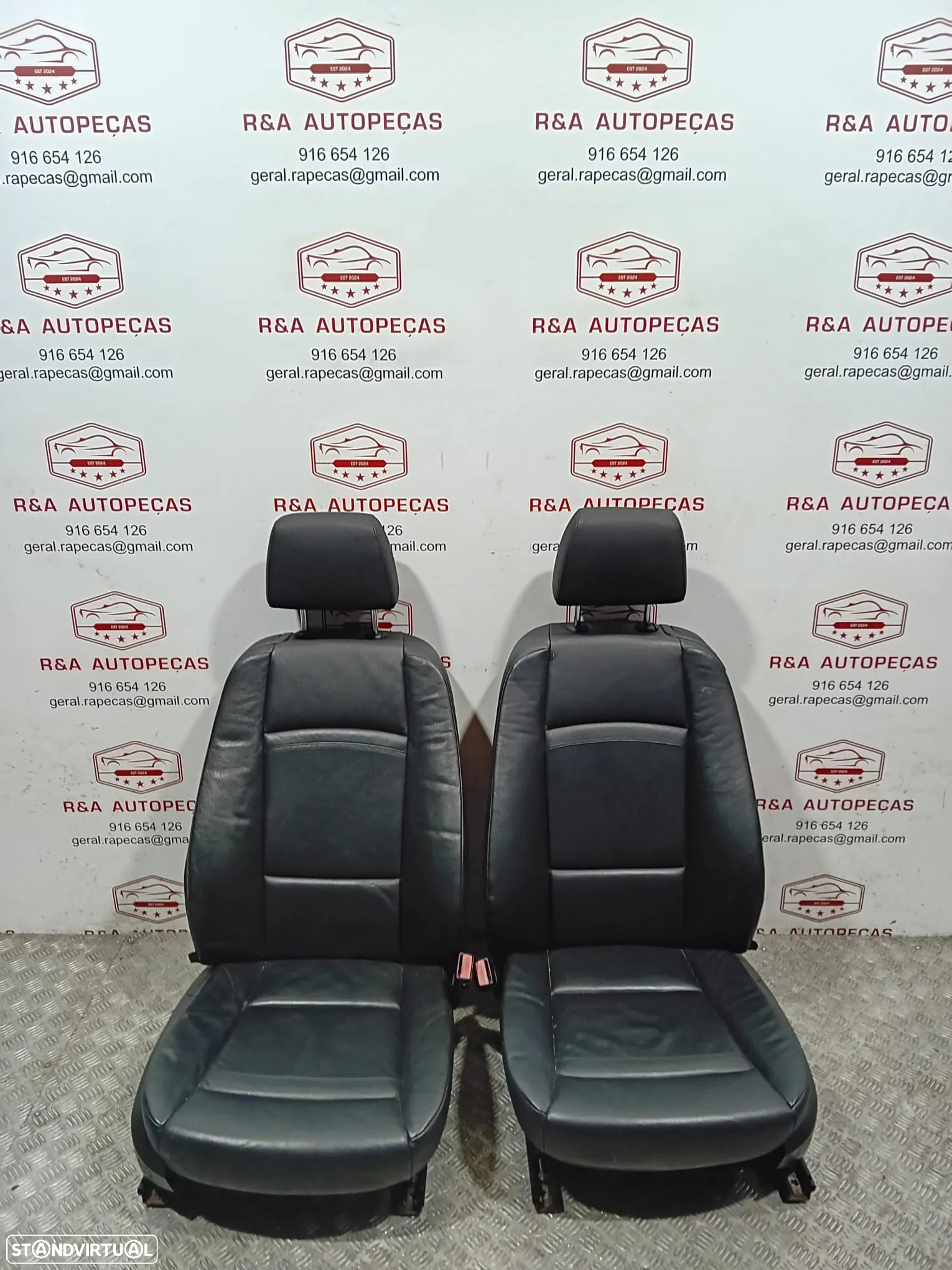 Conjunto de Bancos Bmw Série 3 E92 Coupe em Pele Elétricos Original - 7