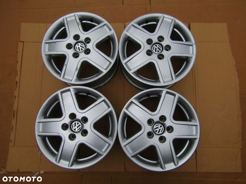 4x Felgi Alu 16 VW T4 Sharan Seat Alhambra Ford Galaxy / 7j 5x112 ET59 - 3