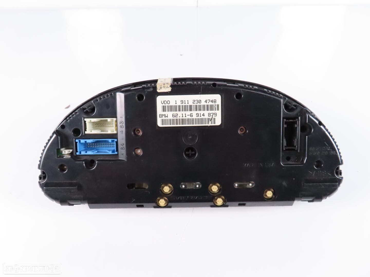 Conta-Quilómetros / Painel de Instrumentos / Quadrante Usado / Original BMW 7 (E... - 2