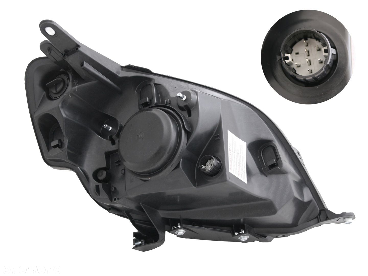 REFLEKTOR LAMPA FIAT FIORINO QUBO NEMO BIPPER 2007 - 2
