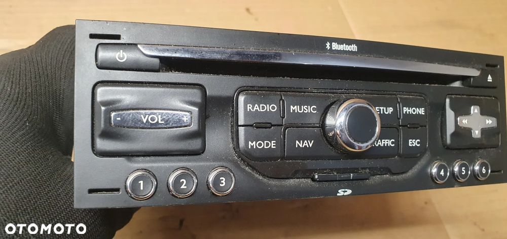 Radio radioodtwarzacz NAVI nawigacja Peugeot 3008 96661984XT - 5