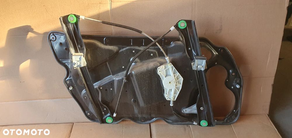 Mechanizm podnośnik szyby prawy przód VW Passat B6 3C1837756K - 4