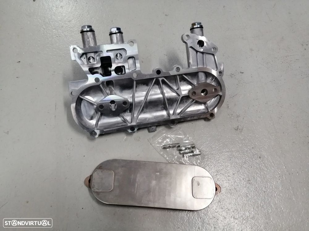 Tampa e radiador do óleo do bloco do motor Toyota Dyna 150 LY61 Hilux LN85 Hiace 2L2 - 1