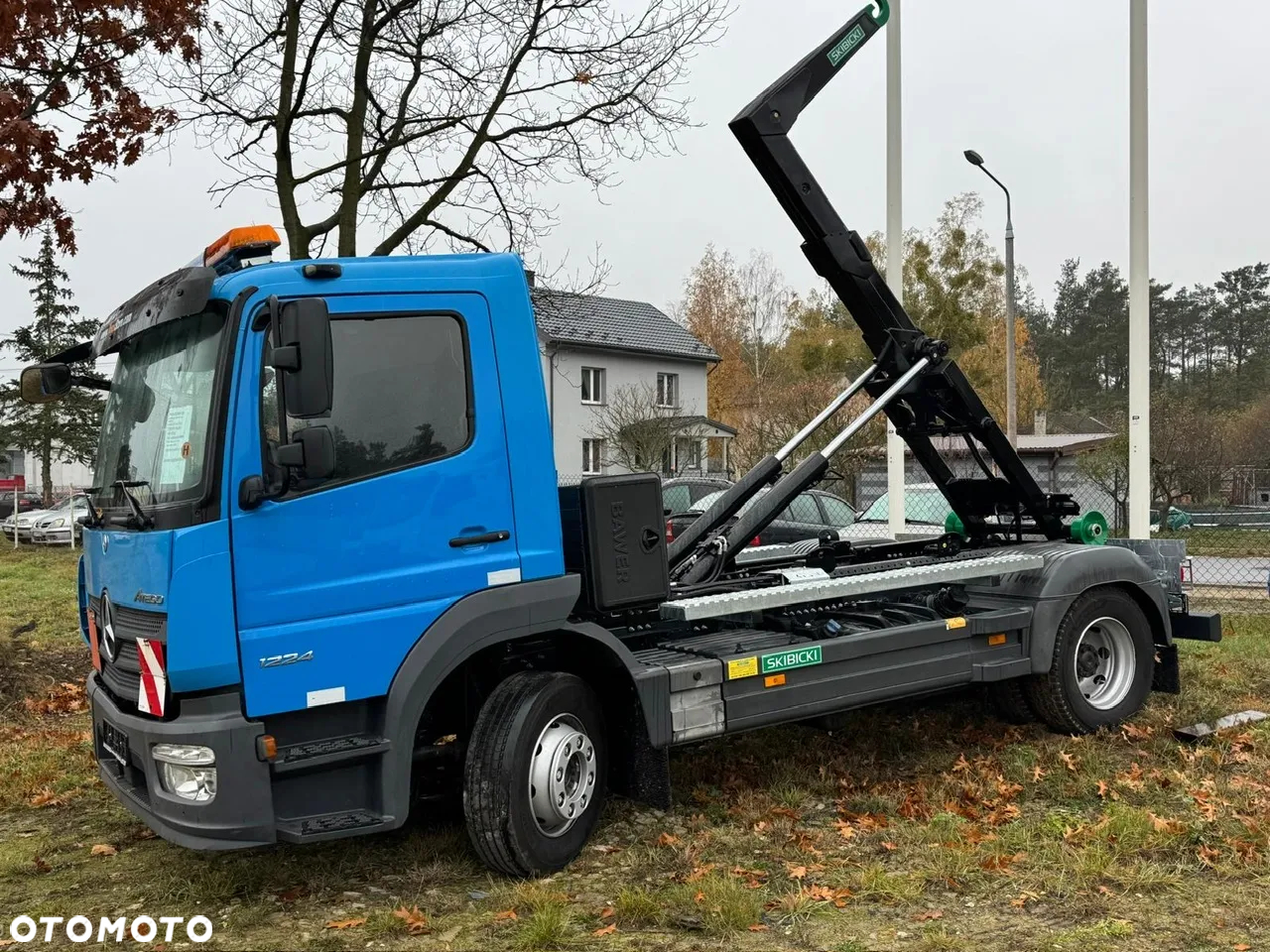 Mercedes-Benz Atego 1224 + nowy hak SKIBICKI - 8 Ton - 2