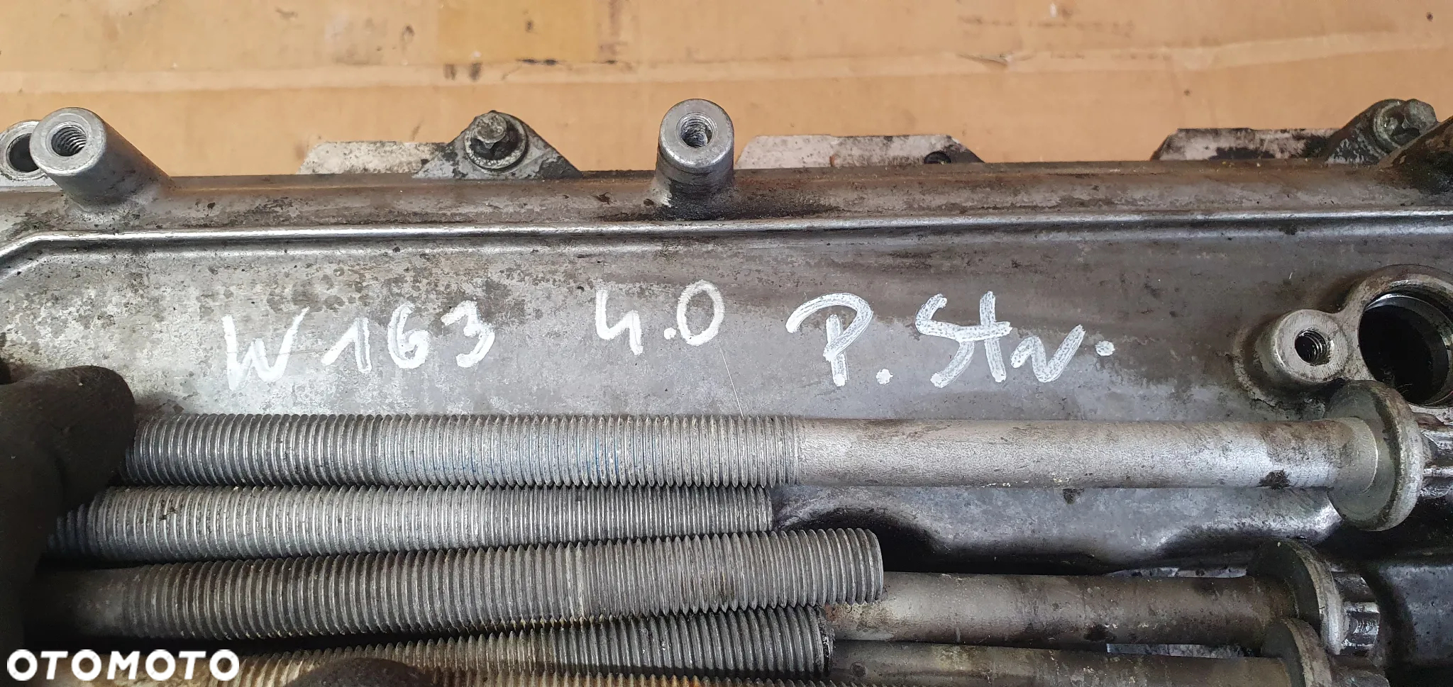 Głowica silnika prawa kompletna wałki dekiel Mercedes ML W163 4.0 CDI R6280161001 - 11