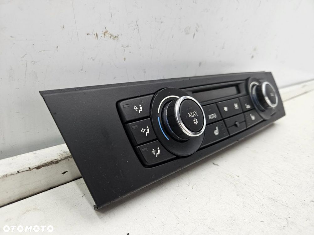 Panel klimatyzacji BMW E92 E93 04-12r. sterowania nawiewem wentylacją podgrzewane fotele 9242411 - 2