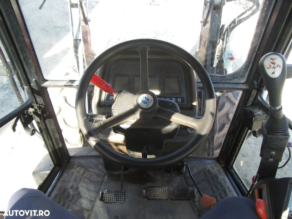 New Holland M100 cu incarcator frontal - 12