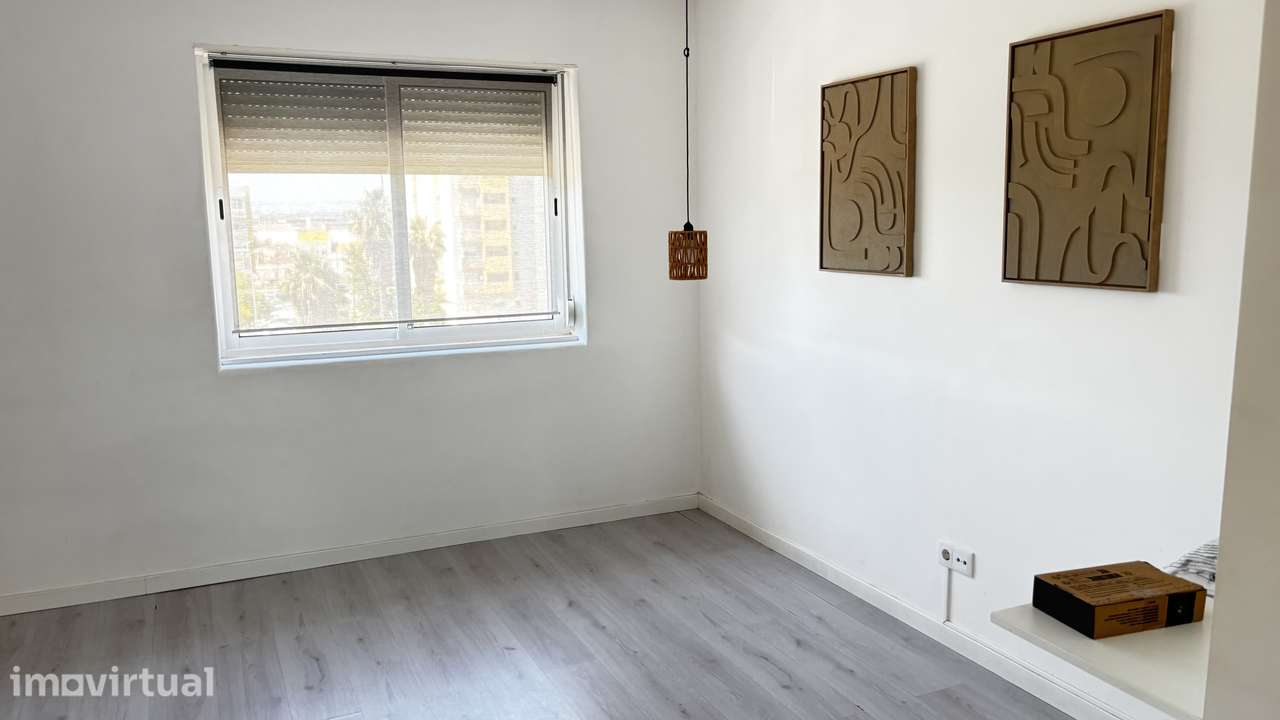 Arrendo T2 Renovado com vista rio no Alto do Seixalinho(Reservado) - Grande imagem: 5/12