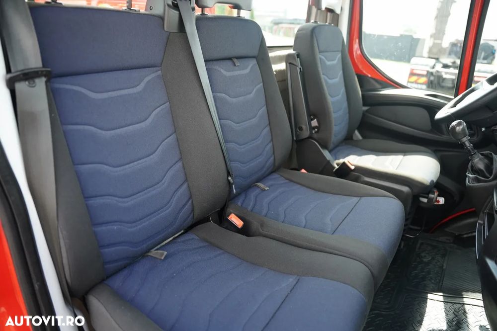 Iveco DAILY 35-150 / PALFINGER CITY 23 MPA CU CARLIG / CUTIE DE VITEZE 3.1 M / PTO / DUBLU / MANUAL / IMPORTAT / - 35