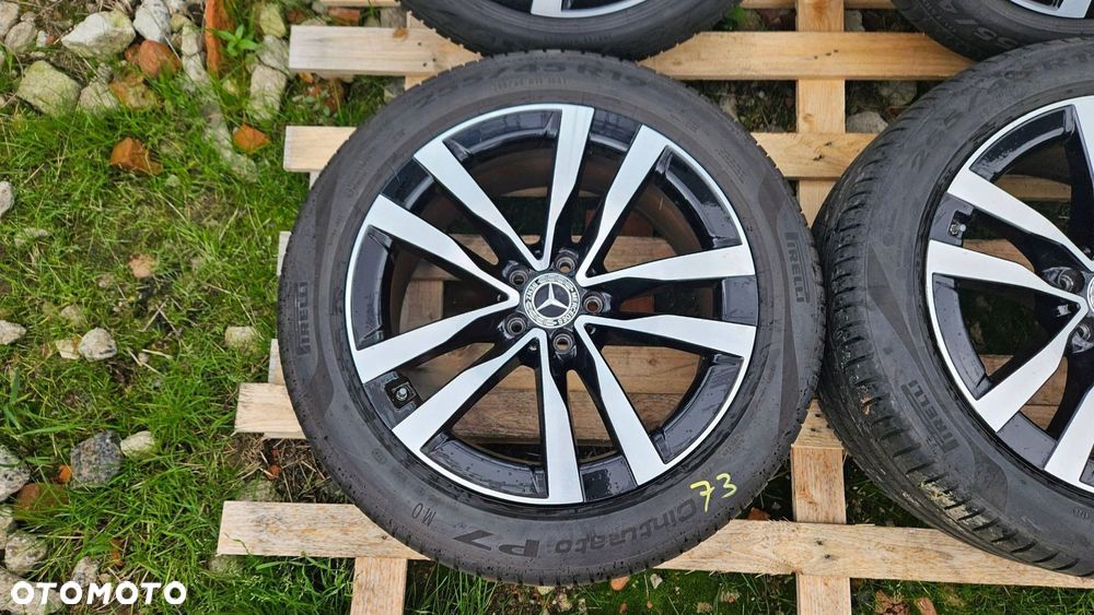 felgi aluminiowe mercedes 8.5x19" et31.5 a2234013000 opony 255/45 r19 - 2