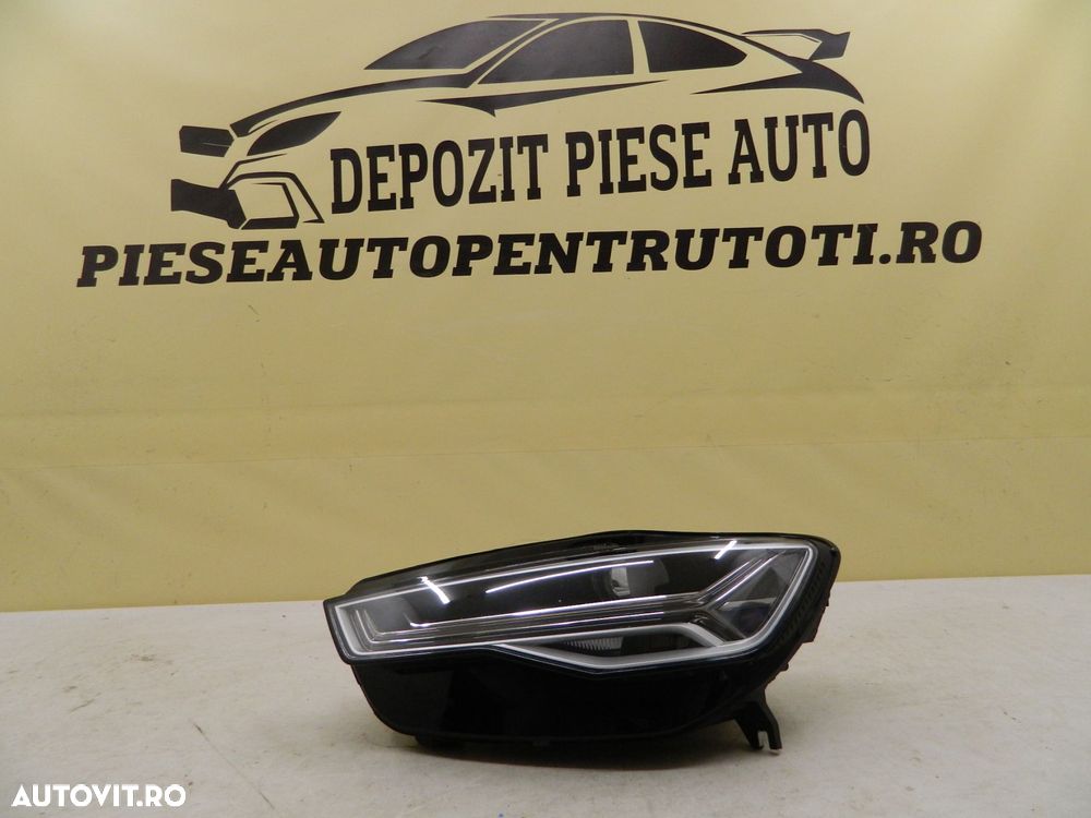 Far stanga Audi A6 4G, C7 facelift Led Matrix 2015, 2016, 2017, 2018, cod origine 4G0941035 - 2