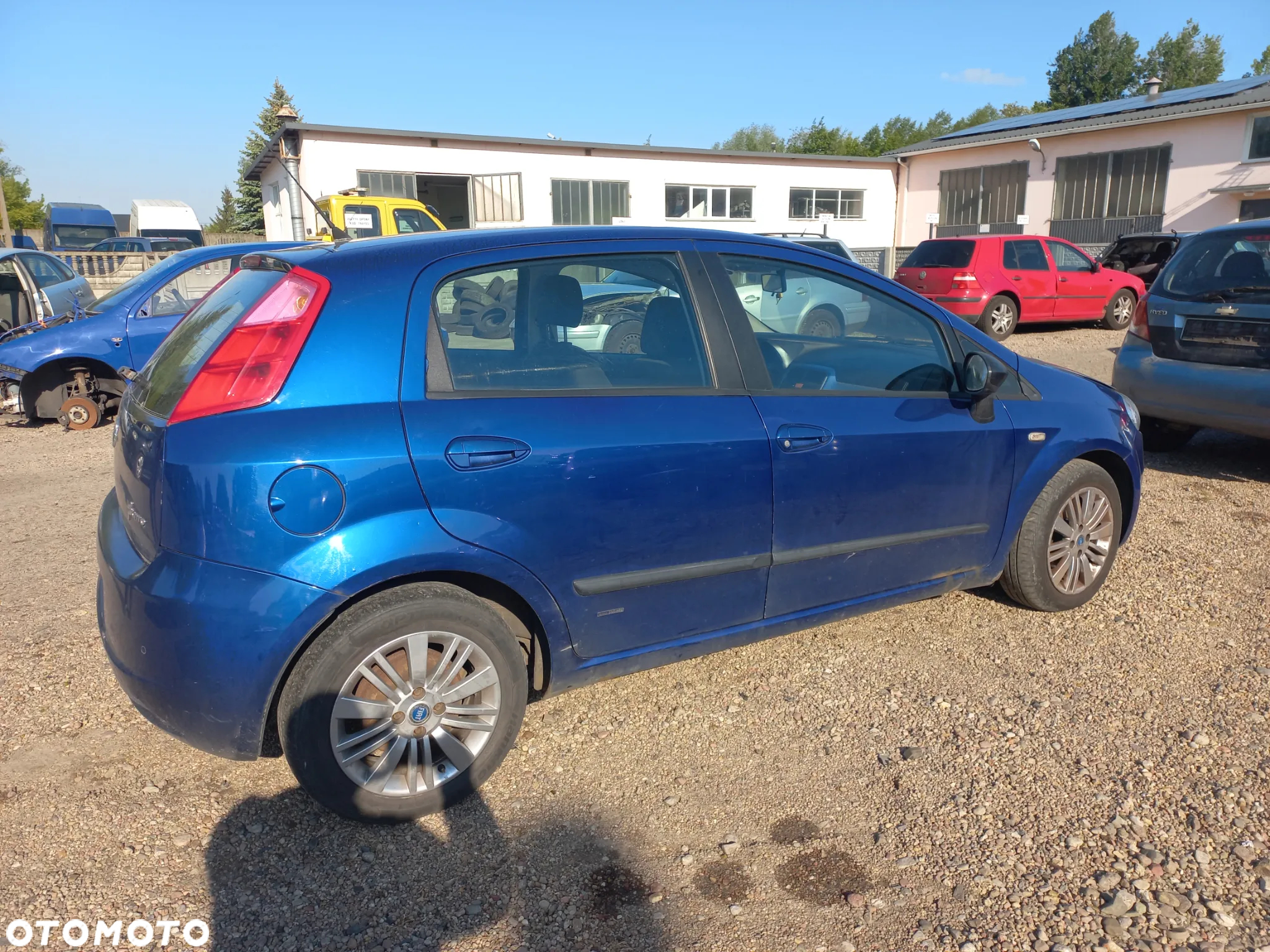 Fiat Grande Punto 1.4 16V 05r wszystkie części 599A maska drzwi lampa - 2