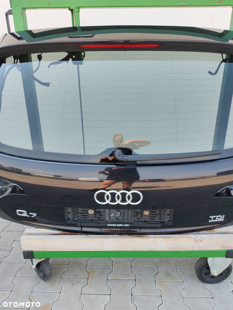 AUDI Q7 4L LIFT 09-15R KLAPA BAGAZNIKA S-LINE CZARNA LC9X SZYBA - 3