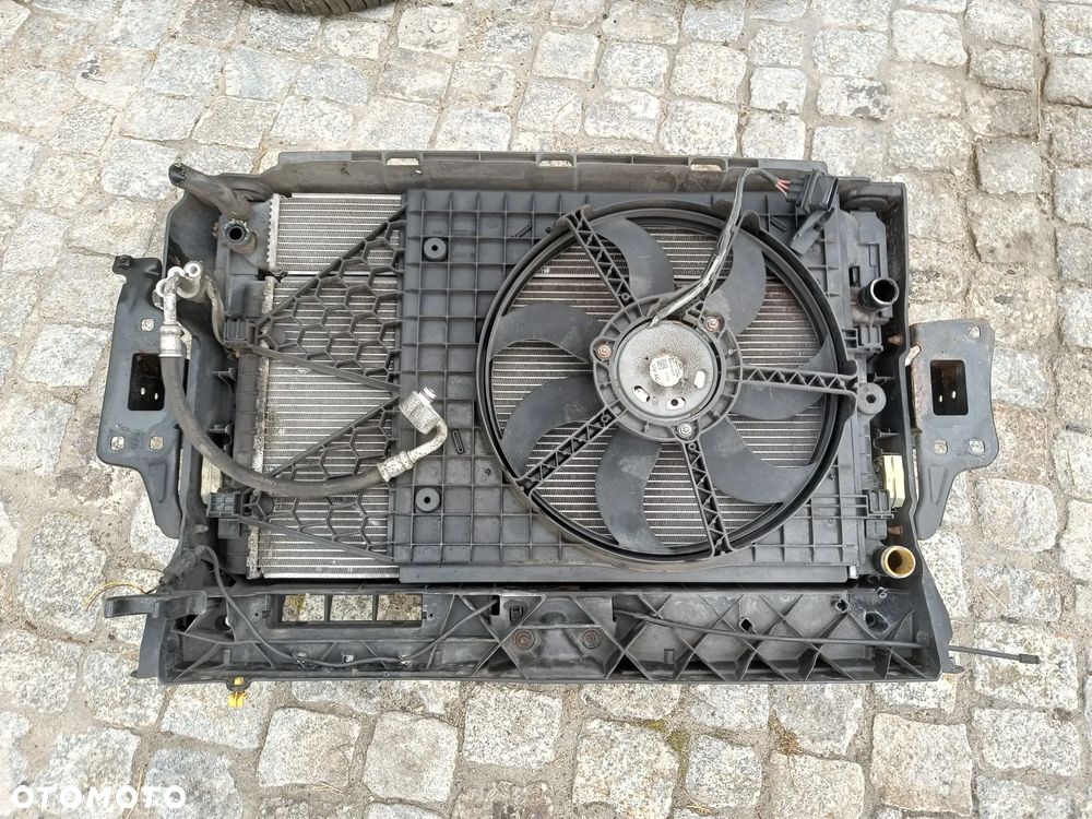 Pas Przedni Wzmocnienie Skoda Fabia 3 III 1.4 TDI Chłodnice Wentylator - 15