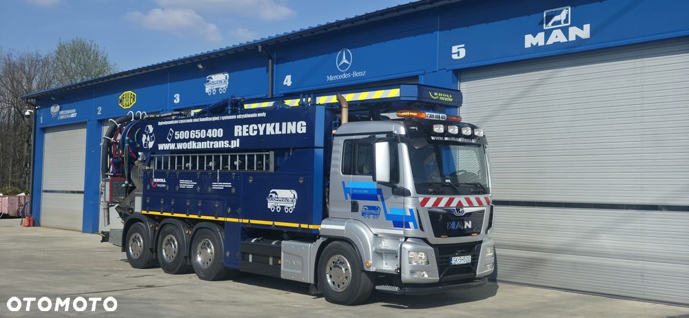 MAN TGS 35.500 KROLL Recycler CVS 3100 URACA P4-45 540ll/175bar - 1
