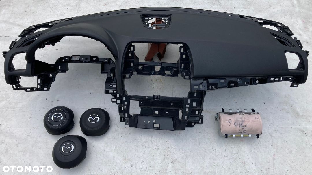 MAZDA CX5 CX 5 DESKA KONSOLA KOKPIT PULPIT PÓŁKA PARAPET PODUSZKI POWIETRZNE PODUSZKA POWIETRZNA KURTYNA KURTYNY AIRBAG FOTELA W FOTEL AIR BAG PASY PAS naprawa regeneracja EU USA KANADA - 2