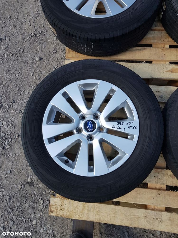 koła alufelgi subaru forester v legacy wrx 7.0 j x 17' 5x114.3 et 55 - 7