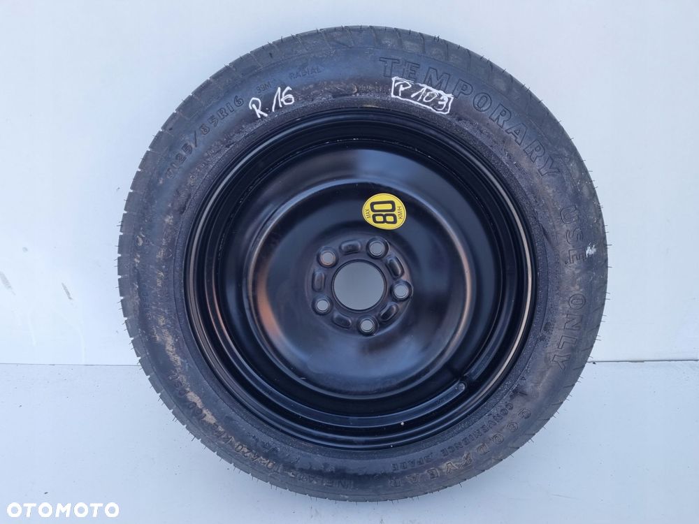 KOŁO ZAPASOWE DOJAZDOWE Ford C-Max Focus Mk2 II _ 125/85 R16 5x108 1S71MH - 1
