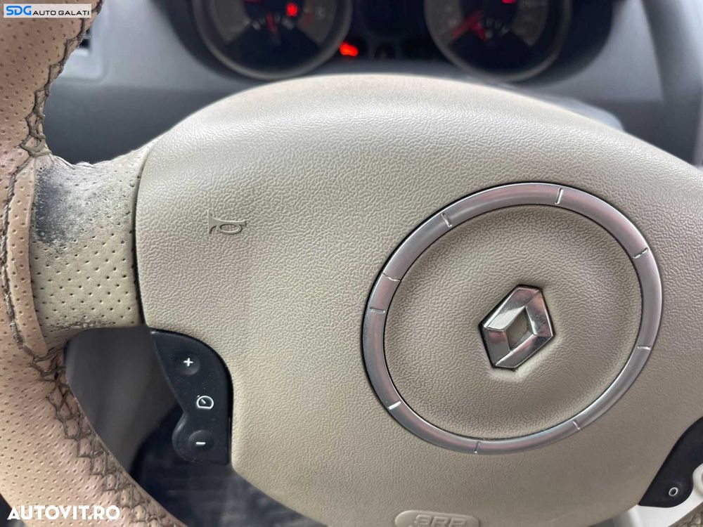 Airbag de pe Volan Modelul cu Comenzi Crem Bej Renault Megane 2 2002 - 2008 [B4540] - 4