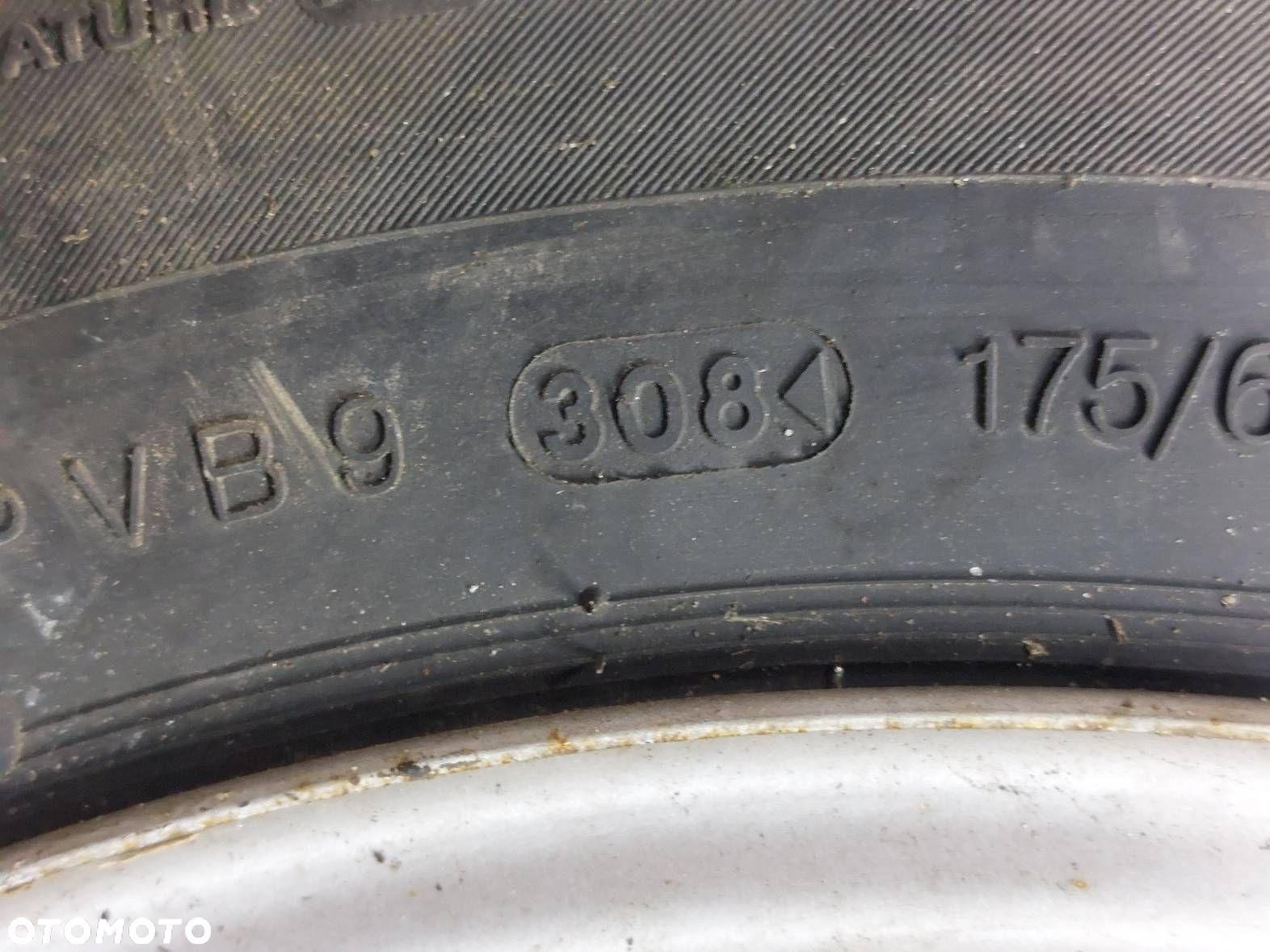 KOŁO ZAPASOWE ZAPAS  VOLVO V40 I 30611206 4x114,3 5Jx15 175/65R15 - 5