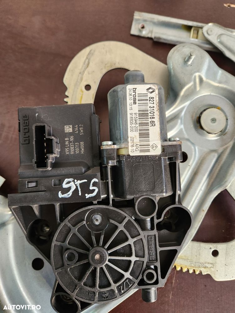 Macara Geam Electrica Fata Spate Renault Scenic 3 Grand Scenic 3 An 2008-2009-2010-2011-2012-2013-2 - 5