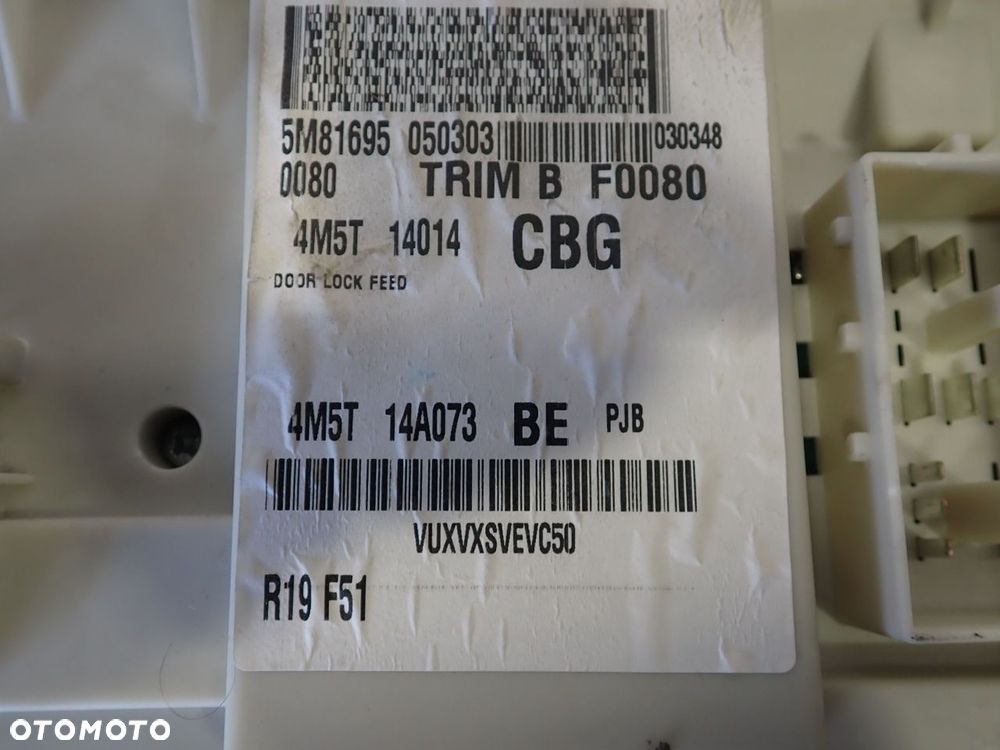 MODUŁ BSI FORD FOCUS MK2 LIFT 2.0 4M5T-14A073-BE - 5