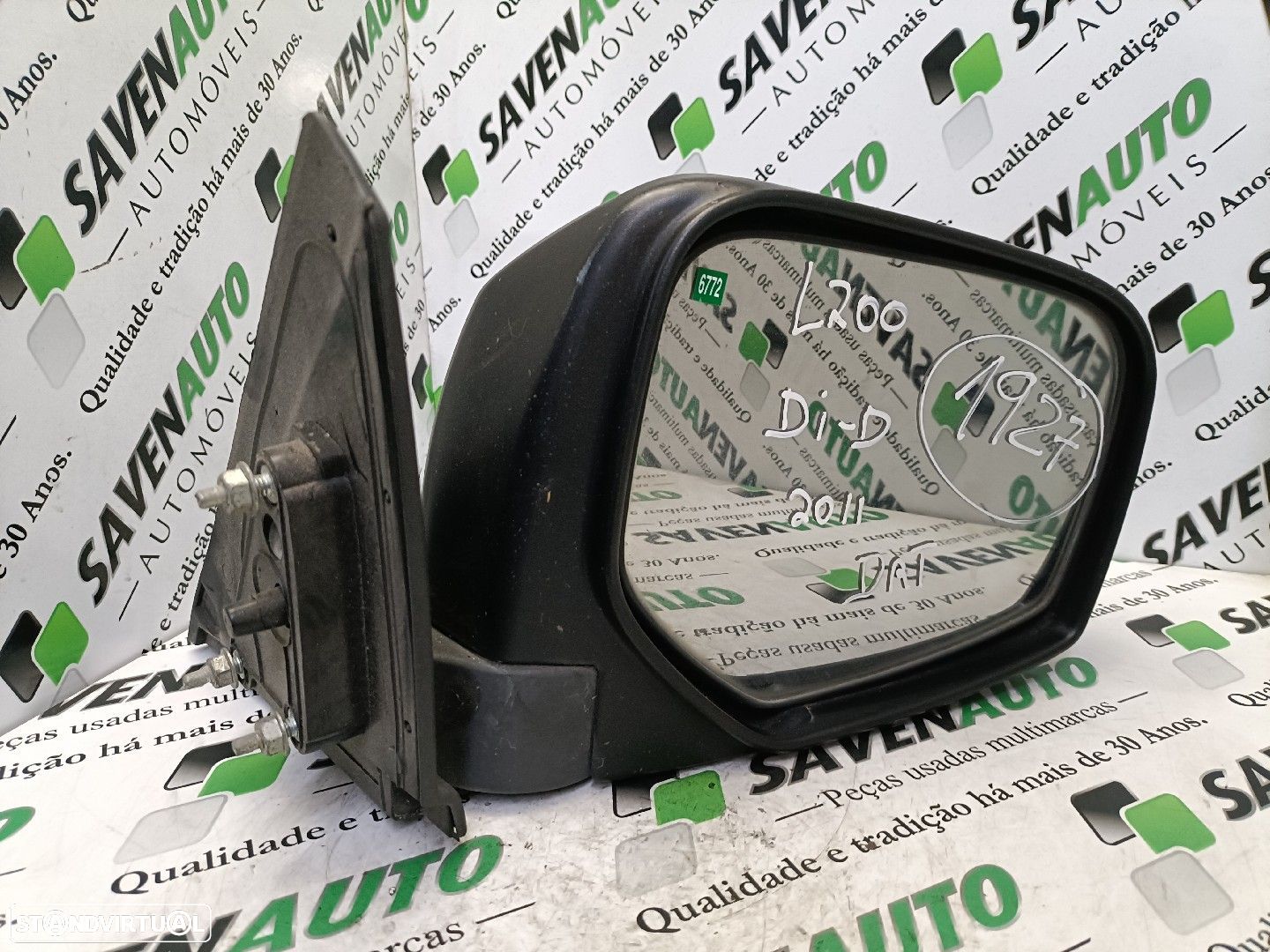 Espelho Retrovisor Dto Manual Mitsubishi L200 (Kj_, Kk_, Kl_) - 1
