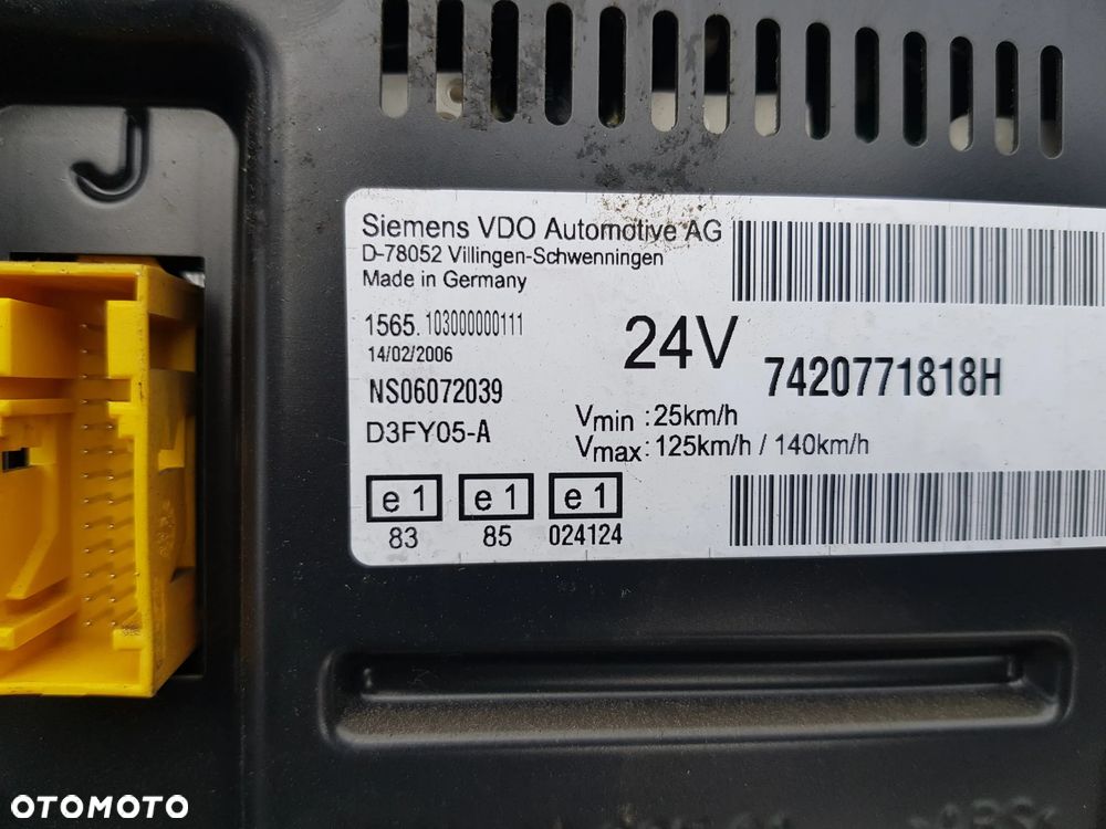 Renault Premium DXI Licznik Zegary 7420771818h - 3