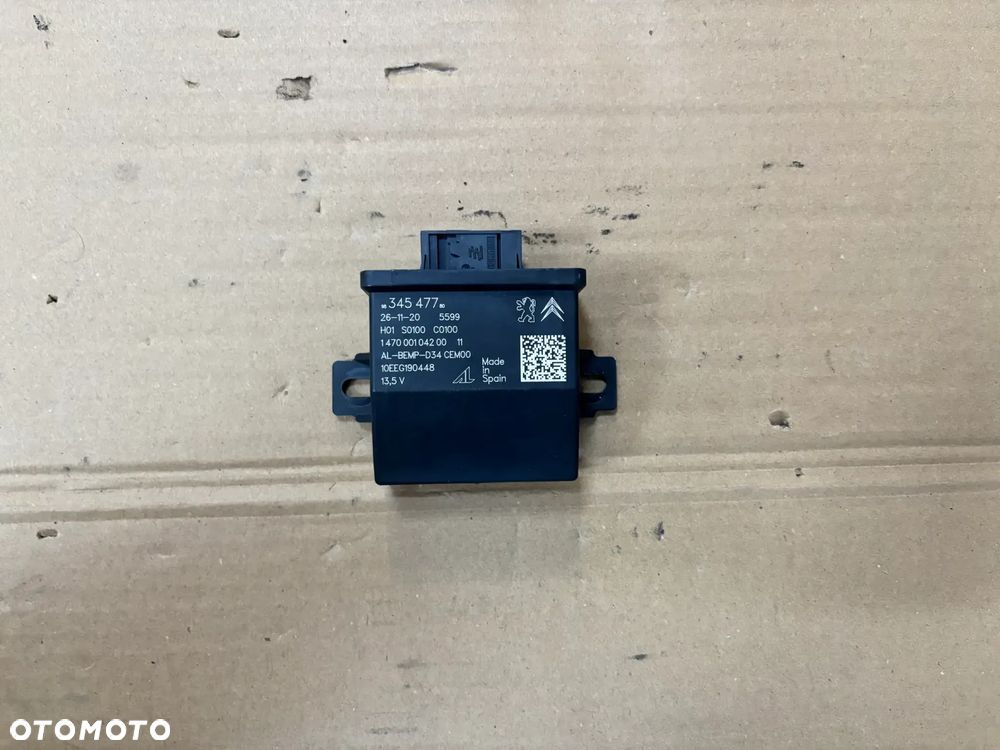 OPEL CORSA F 2019- MODUŁ ŚWIATEŁ LED 9834547780 EUROPA - 1