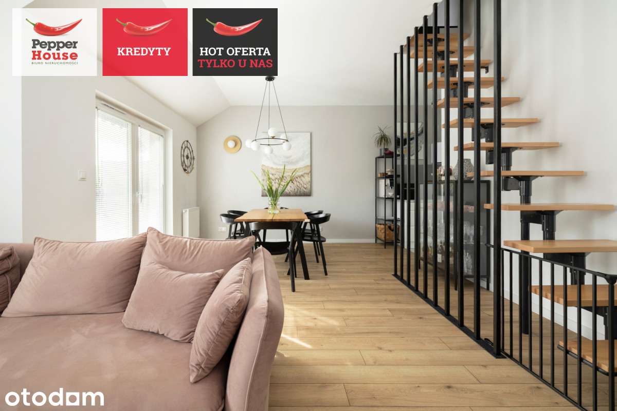 113,9 M² | 4 Pokoje | Dwa Poziomy | Rumia