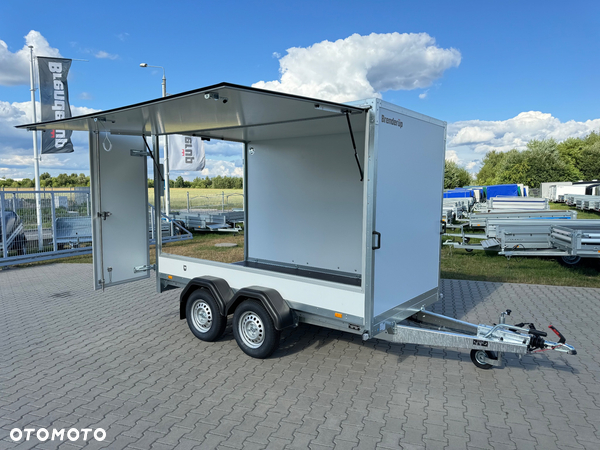 Brenderup Cargo CD300TB 300x155x185 cm 2000 kg drzwi + klapa