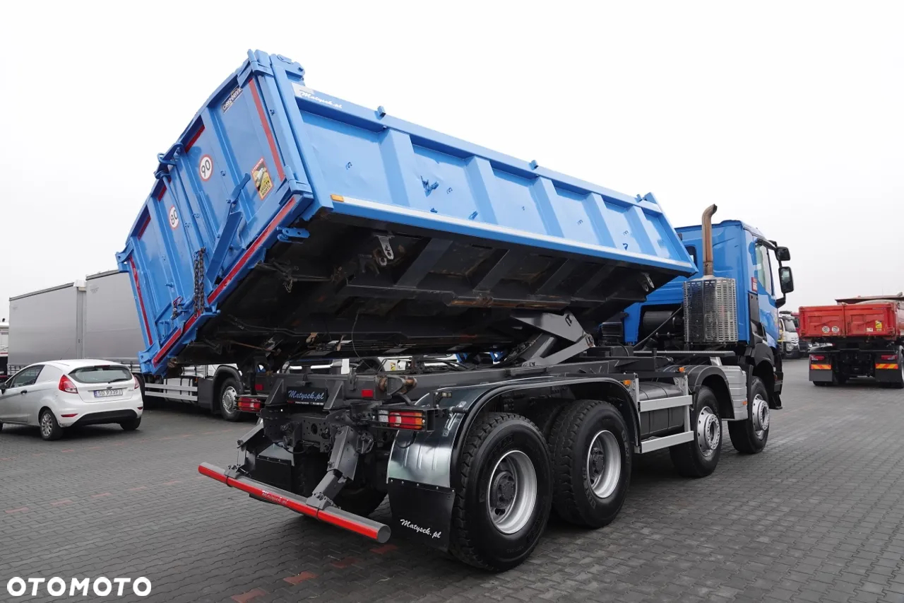 Renault K 460 / 8x4 / WYWROTKA / HYDROBURTA / BORDMATIC / EURO 6 - 7