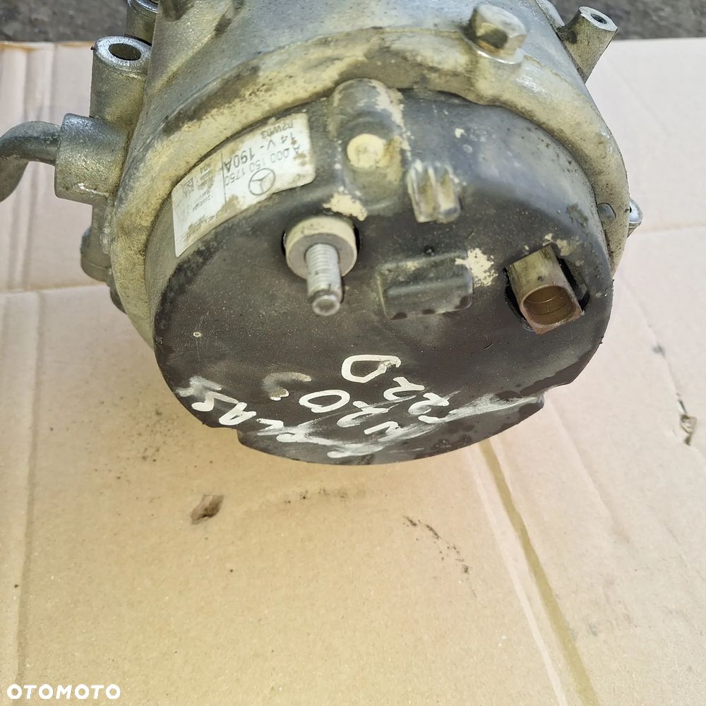 ALTERNATOR WODNY MERCEDES W203 2.2 CDI A0001501750 - 6