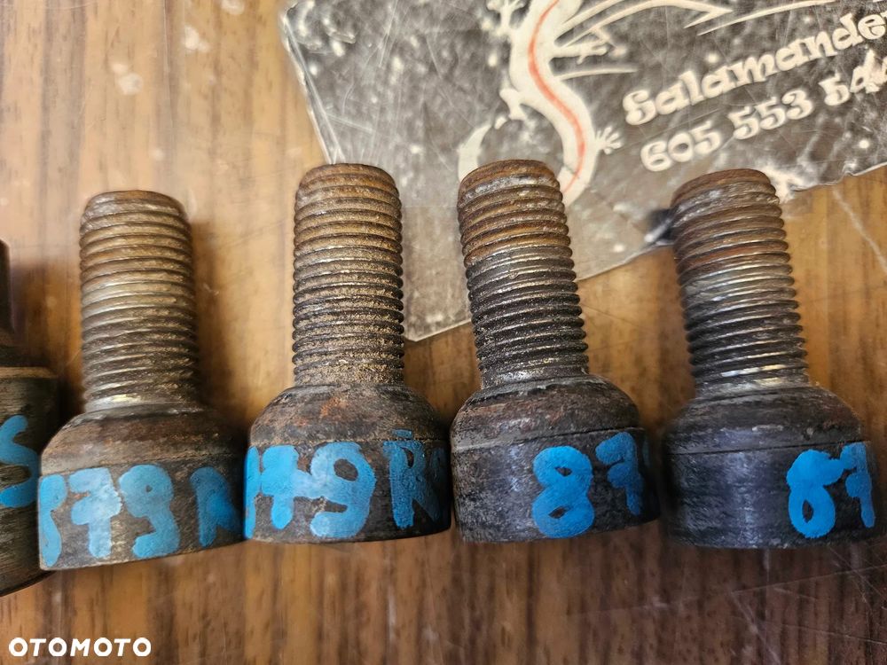 Szpilki Sruby Antykradziezowe do Kol Zlodzieje Komplet Audi VW Skoda Seat - 5