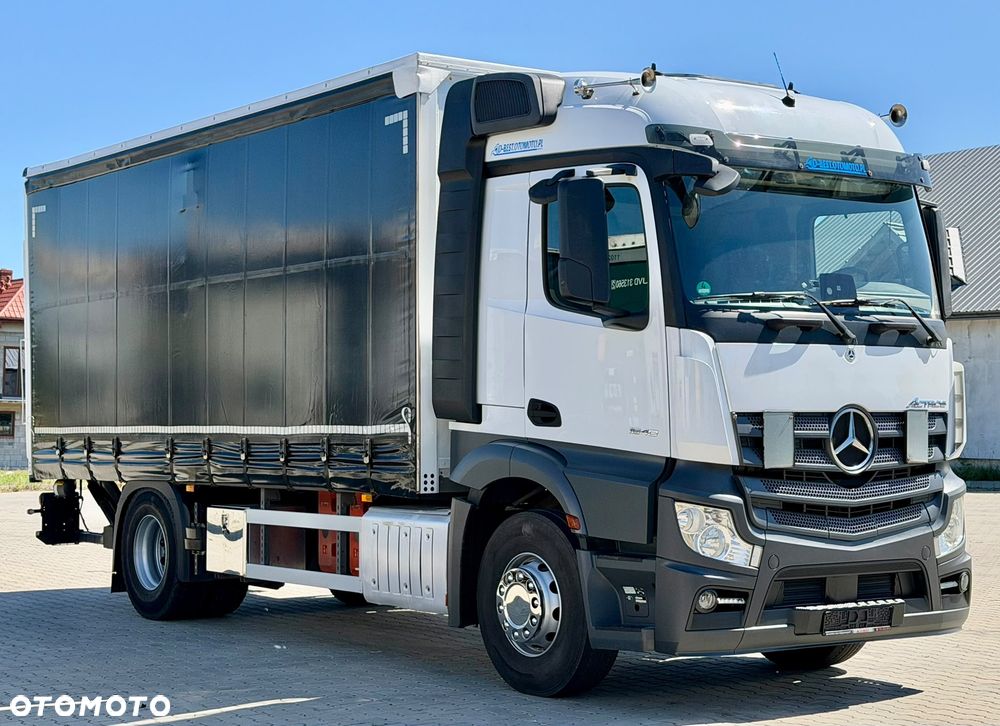 Mercedes-Benz ACTROS 1840 / FIRANKA / WINDA / 15 EUROPALET / 6.2 M DŁUGOŚCI / AUTOMAT / SYPIALKA / 10.2019 ROK / Z NIEMIEC - 2
