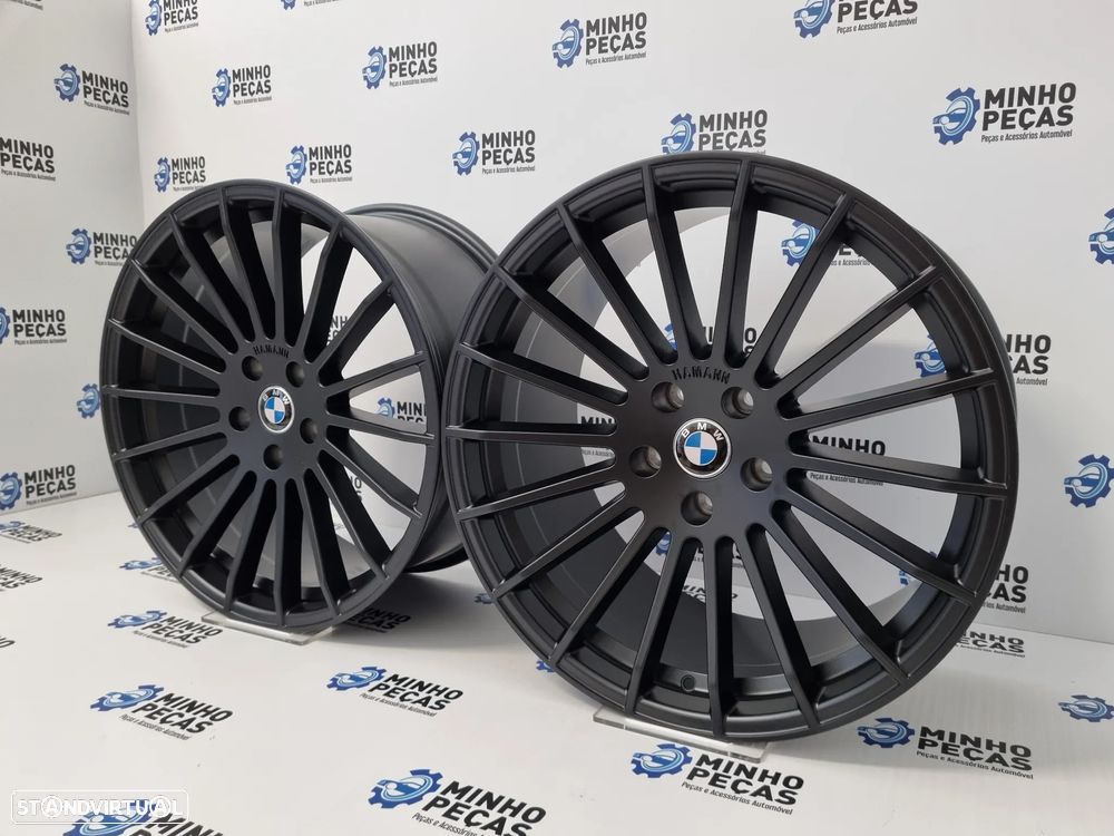 Jantes Look Hamann em 20 Matte Black (5x120) - 2