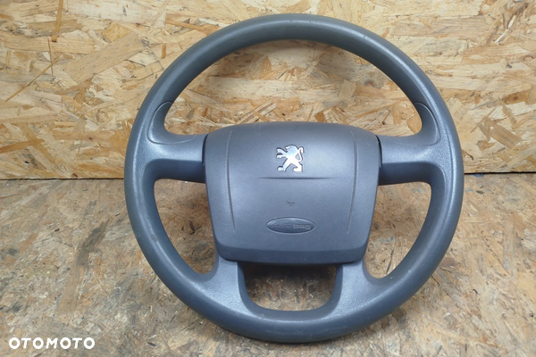 kierownica z poduszką SZARA do ducato III boxer jumper II 06-14r, cała ładna